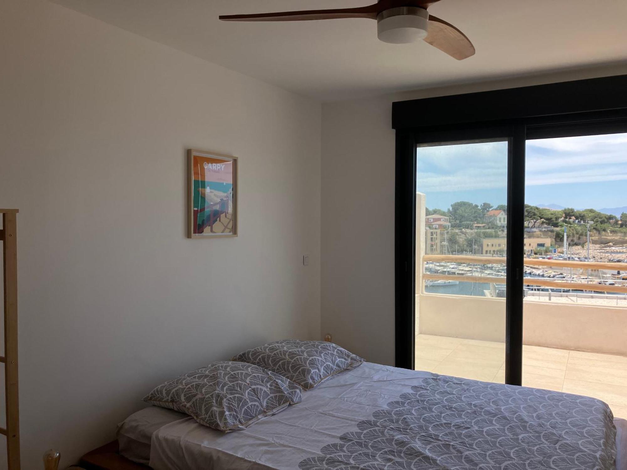 شقة T2 Vue Sur Le Port Jacuzzi Terrasse Et Parking كاري-لو-رويه المظهر الخارجي الصورة