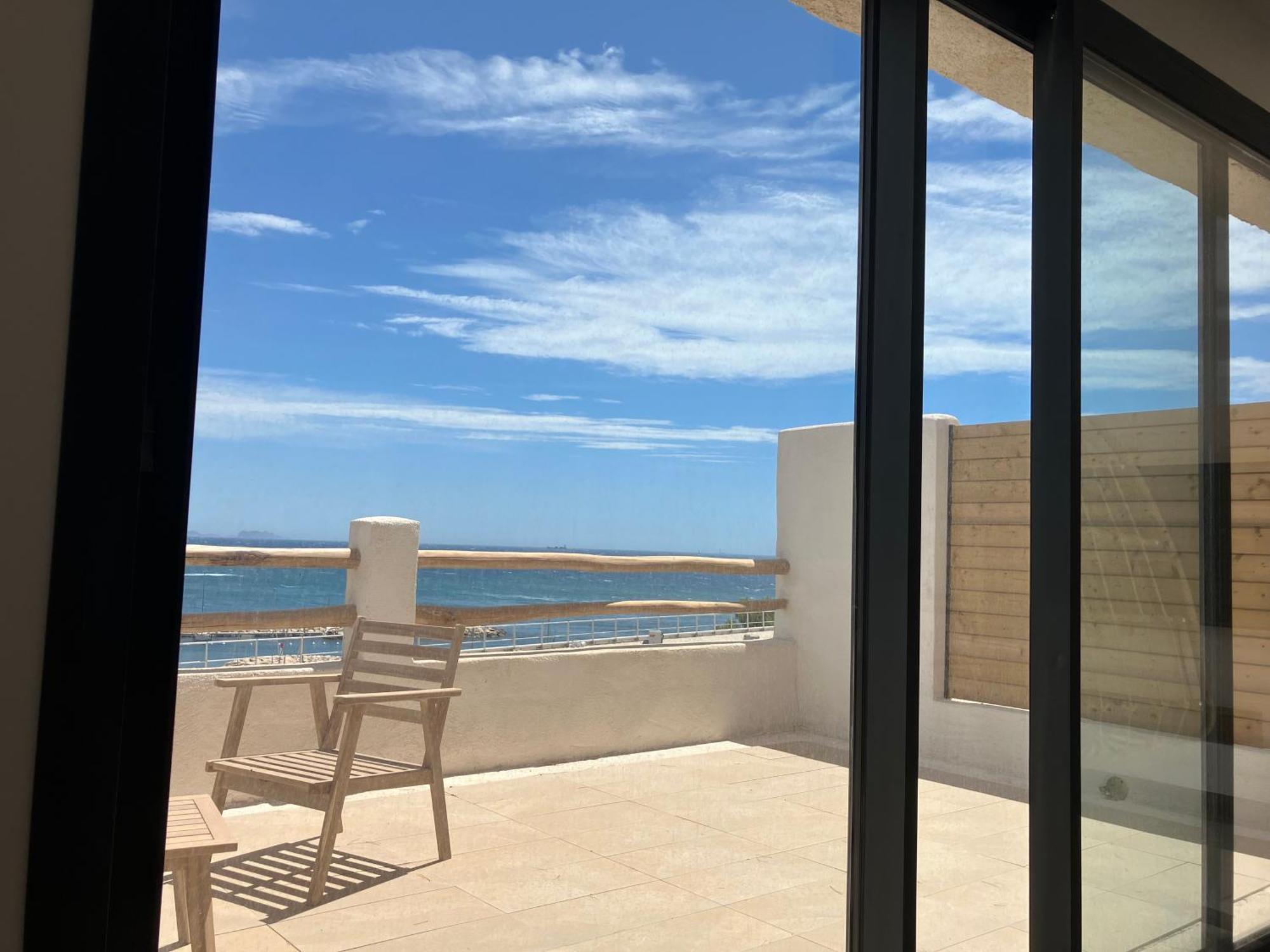 شقة T2 Vue Sur Le Port Jacuzzi Terrasse Et Parking كاري-لو-رويه المظهر الخارجي الصورة