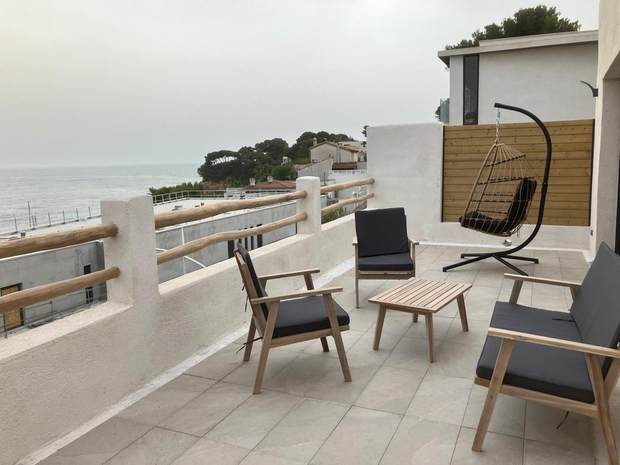 شقة T2 Vue Sur Le Port Jacuzzi Terrasse Et Parking كاري-لو-رويه المظهر الخارجي الصورة
