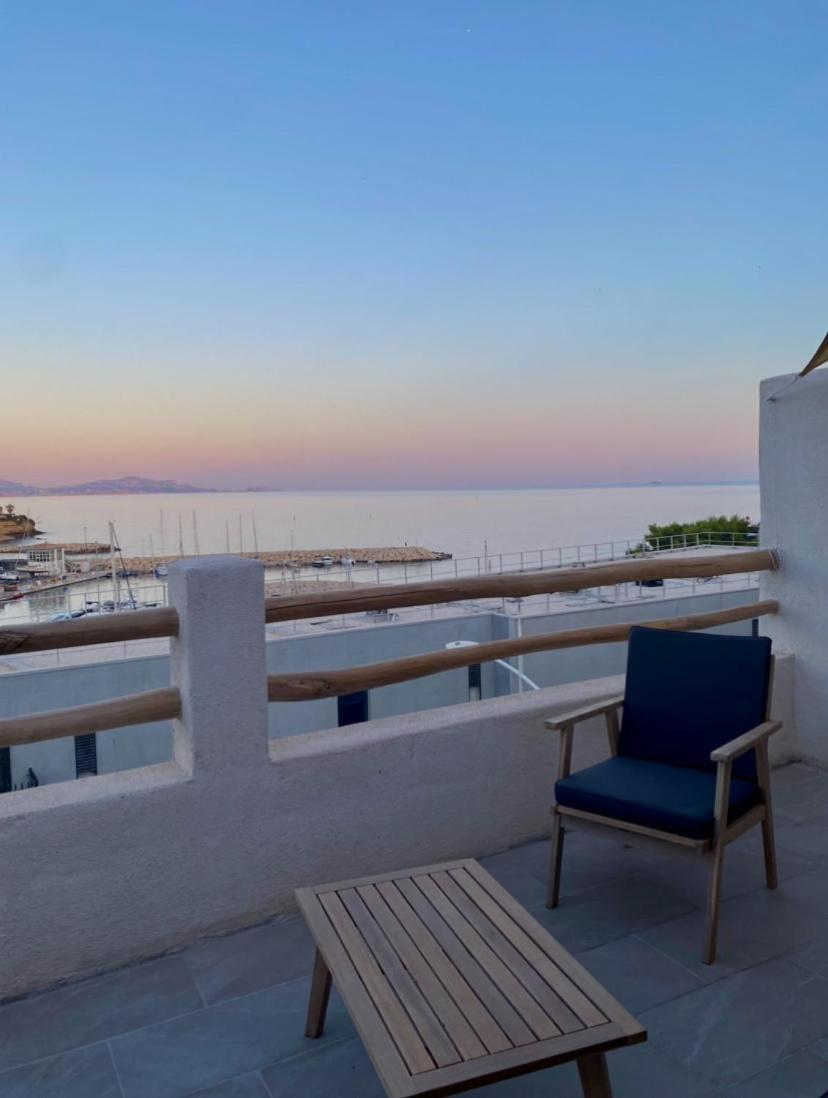 شقة T2 Vue Sur Le Port Jacuzzi Terrasse Et Parking كاري-لو-رويه المظهر الخارجي الصورة
