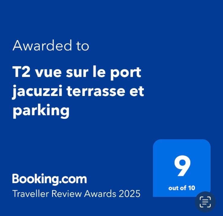 شقة T2 Vue Sur Le Port Jacuzzi Terrasse Et Parking كاري-لو-رويه المظهر الخارجي الصورة